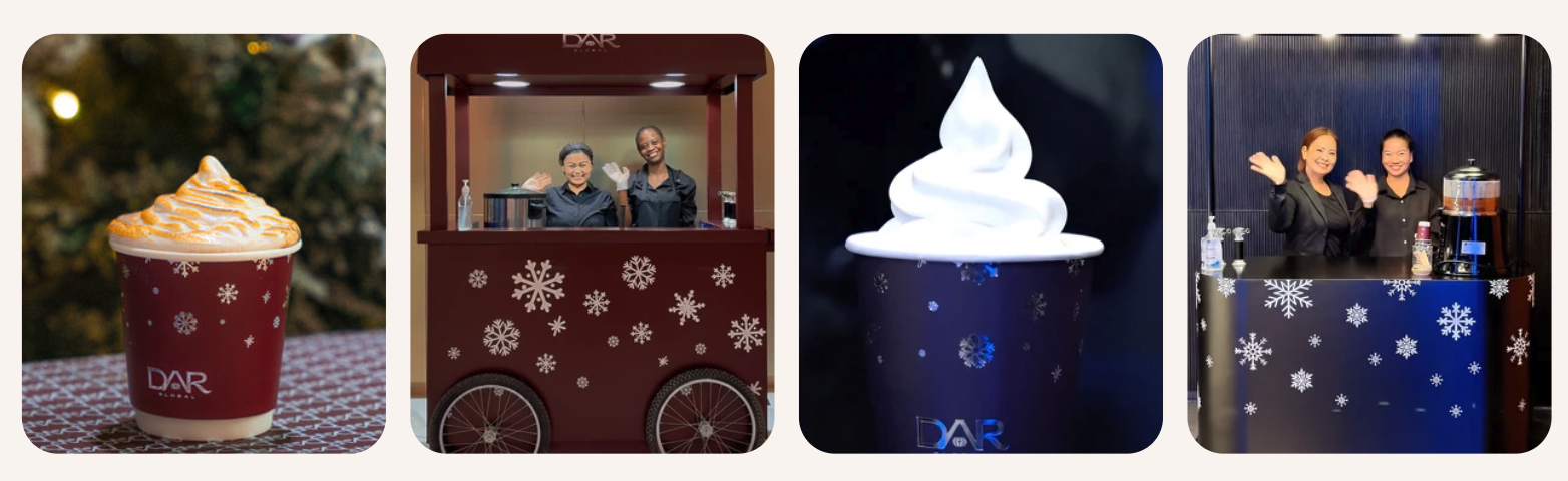 Casa Pons seasonal hot chocolate pop-up service