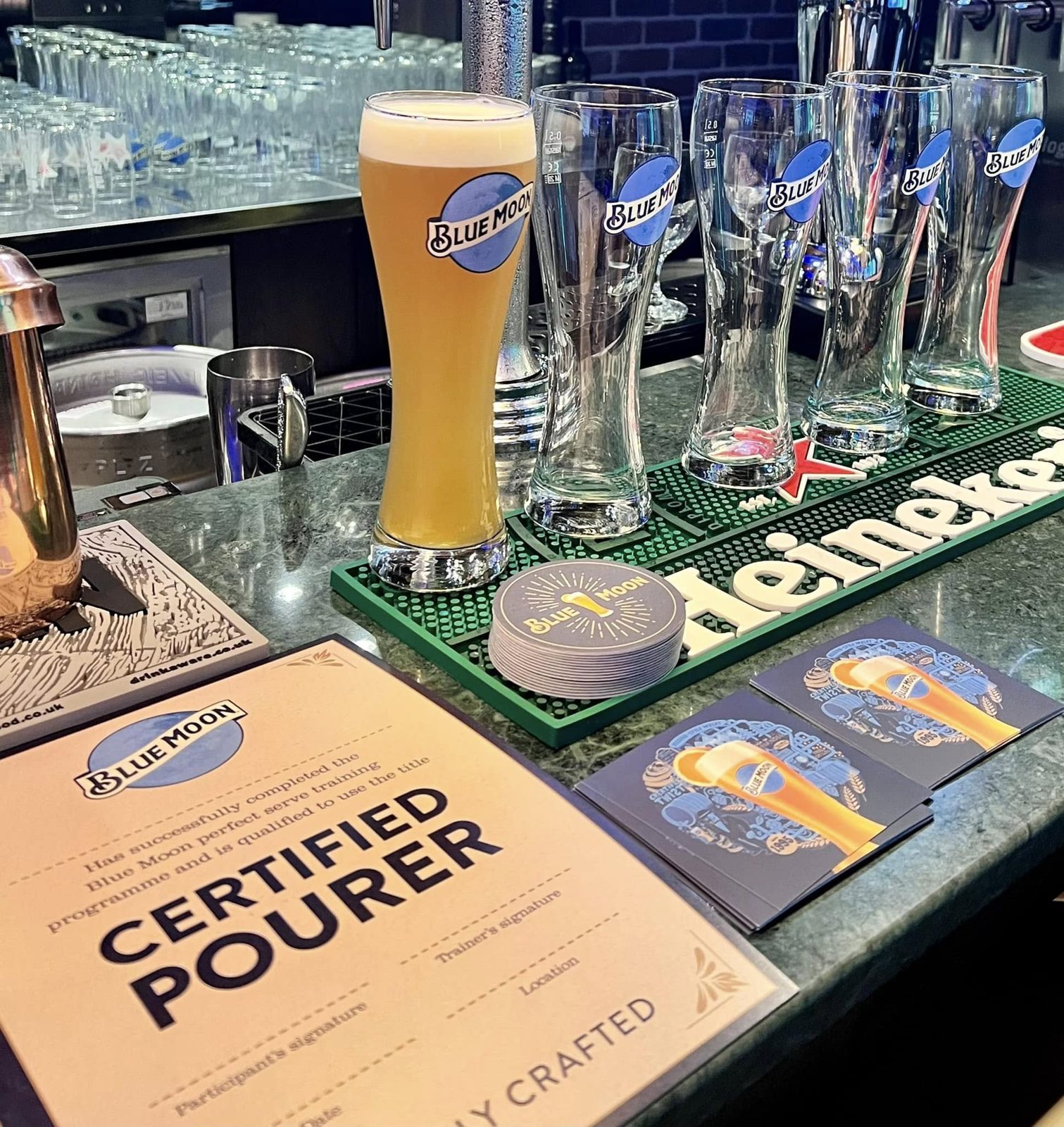 Blue Moon beverage training by Ounce Dubai