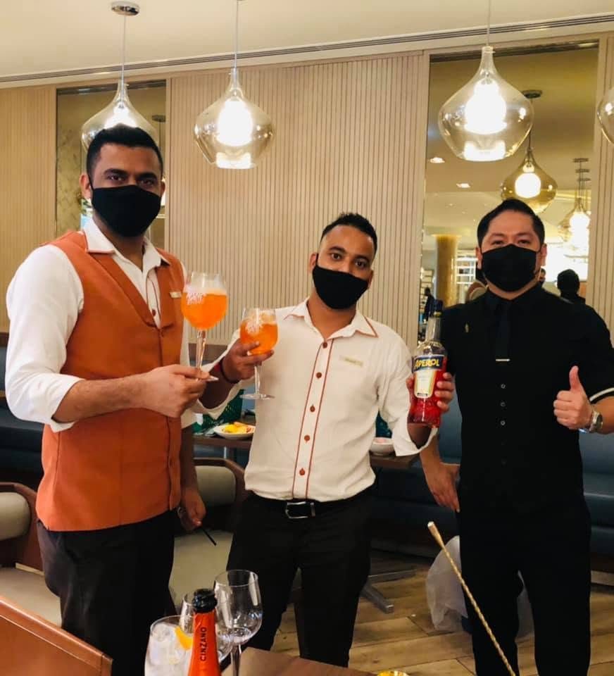Aperol Spritz beverage training by Ounce Dubai