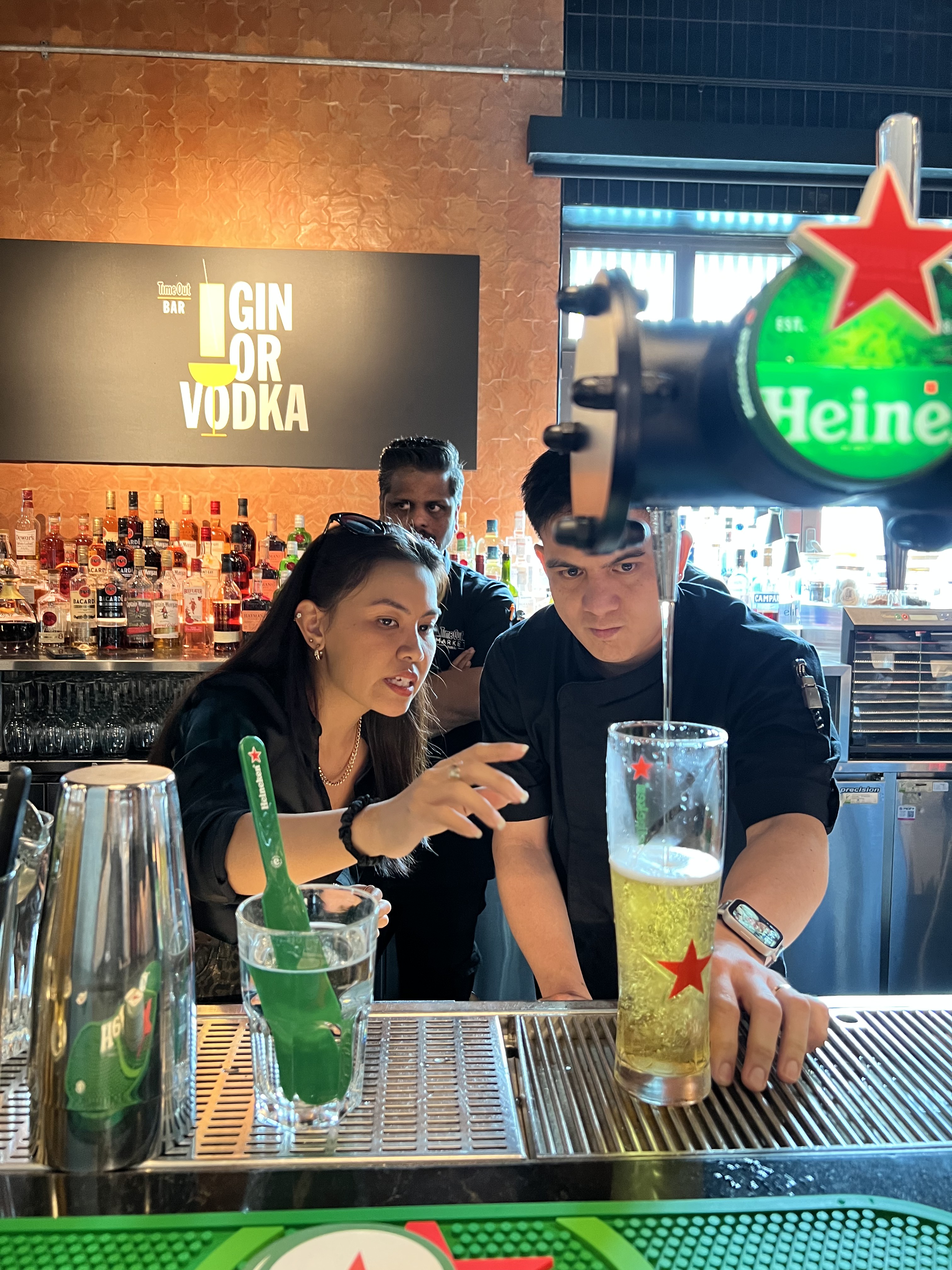 Beverage training — Heineken draught session