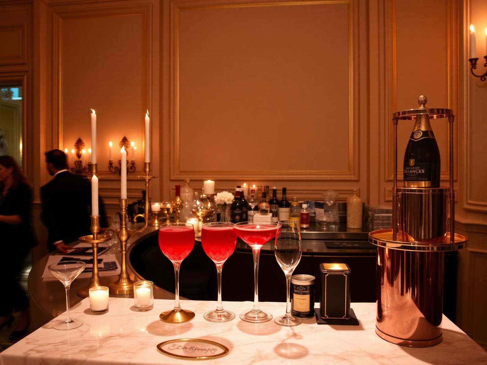 Signature Ounce bar setup